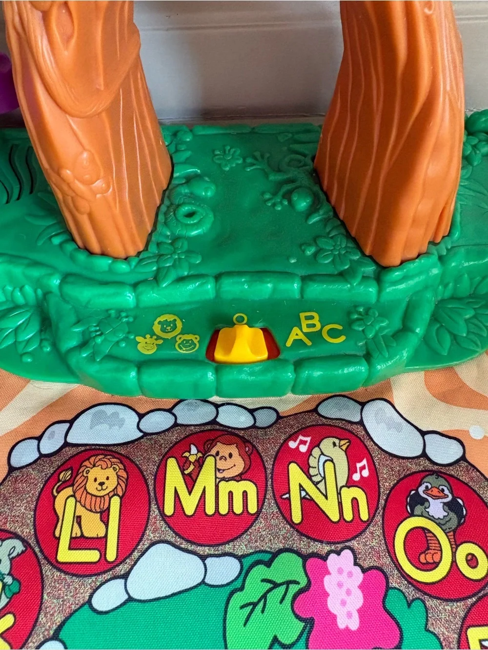 Fisher Price Little People Alphabet Zoo Tree Play Mat Letters Learning/Tested